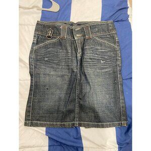 NEW United Colors of Benetton Mini Denim Skirt